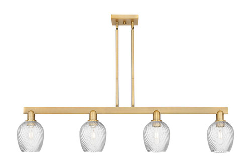 Innovations - 716-4I-BB-G292 - Four Light Island Pendant - Arcadia - Brushed Brass