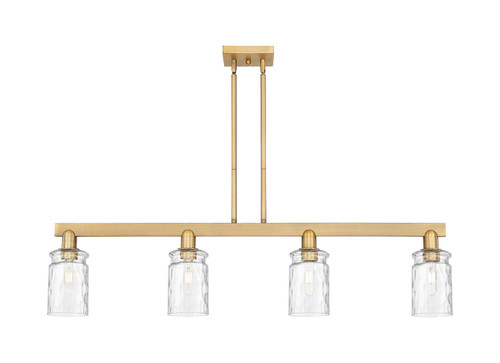 Innovations - 716-4I-BB-G352 - Four Light Island Pendant - Arcadia - Brushed Brass