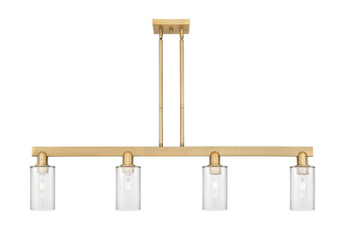 Innovations - 716-4I-BB-G802 - Four Light Island Pendant - Arcadia - Brushed Brass