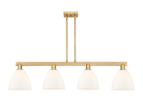 Innovations - 716-4I-BB-GBD-91 - Four Light Island Pendant - Arcadia - Brushed Brass
