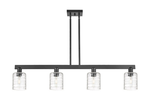 Innovations - 716-4I-BK-G1113 - Four Light Island Pendant - Arcadia - Matte Black