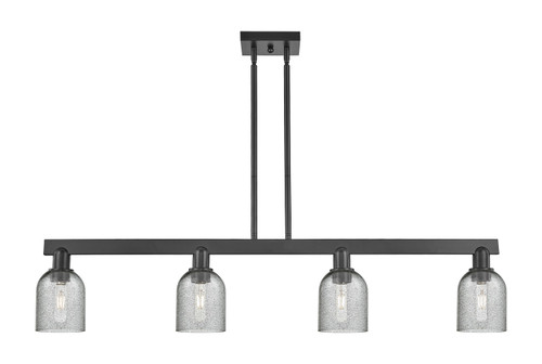 Innovations - 716-4I-BK-G257 - Four Light Island Pendant - Arcadia - Matte Black