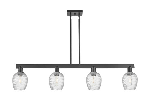 Innovations - 716-4I-BK-G292 - Four Light Island Pendant - Arcadia - Matte Black