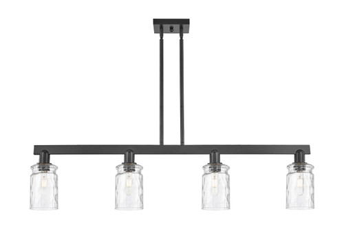 Innovations - 716-4I-BK-G352 - Four Light Island Pendant - Arcadia - Matte Black