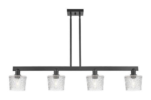 Innovations - 716-4I-BK-G402 - Four Light Island Pendant - Arcadia - Matte Black