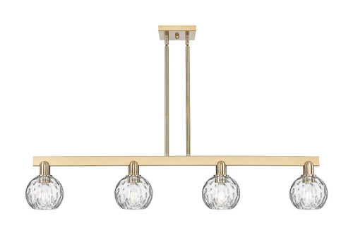 Innovations - 716-4I-CB-G1215-6 - Four Light Island Pendant - Arcadia - Champagne Bronze