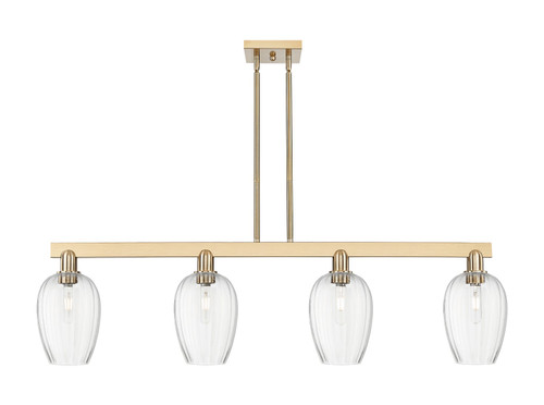 Innovations - 716-4I-CB-G457-6CL - Four Light Island Pendant - Arcadia - Champagne Bronze