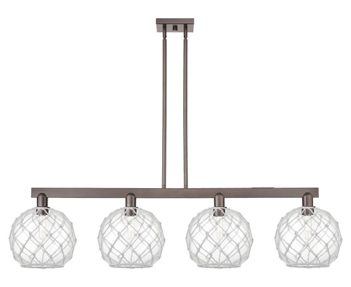 Innovations - 716-4I-OB-G122-10RW - Four Light Island Pendant - Arcadia - Oil Rubbed Bronze