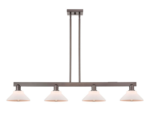Innovations - 716-4I-OB-G131 - Four Light Island Pendant - Arcadia - Oil Rubbed Bronze