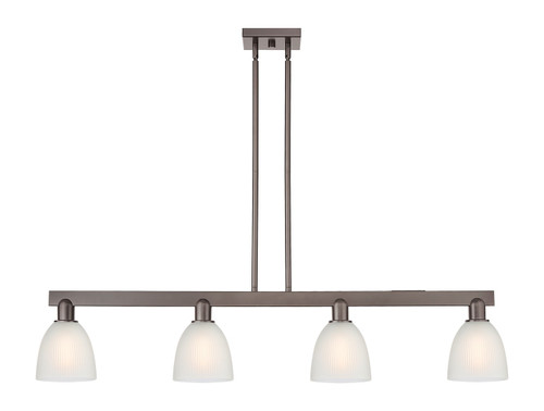 Innovations - 716-4I-OB-G381 - Four Light Island Pendant - Arcadia - Oil Rubbed Bronze