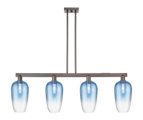 Innovations - 716-4I-OB-G484-7SB - Four Light Island Pendant - Arcadia - Oil Rubbed Bronze