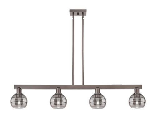 Innovations - 716-4I-OB-G556-6SM - Four Light Island Pendant - Arcadia - Oil Rubbed Bronze