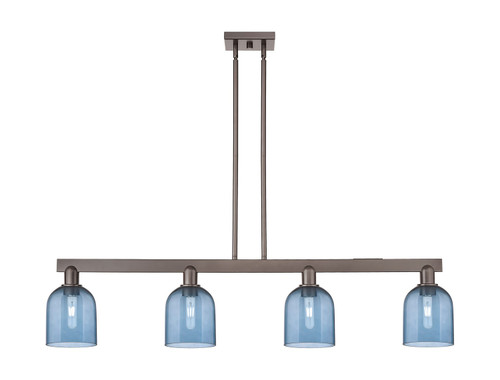 Innovations - 716-4I-OB-G558-6BL - Four Light Island Pendant - Arcadia - Oil Rubbed Bronze