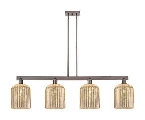 Innovations - 716-4I-OB-G559-8ME - Four Light Island Pendant - Arcadia - Oil Rubbed Bronze