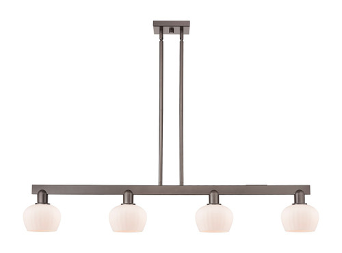 Innovations - 716-4I-OB-G91 - Four Light Island Pendant - Arcadia - Oil Rubbed Bronze