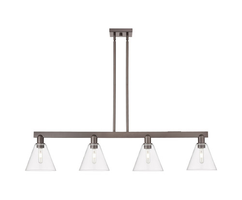Innovations - 716-4I-OB-GBC-82 - Four Light Island Pendant - Arcadia - Oil Rubbed Bronze