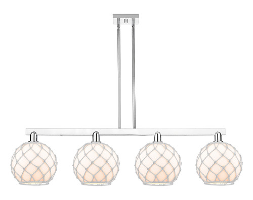 Innovations - 716-4I-PC-G121-10RW - Four Light Island Pendant - Arcadia - Polished Chrome