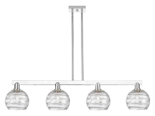 Innovations - 716-4I-PC-G1213-8CL - Four Light Island Pendant - Arcadia - Polished Chrome