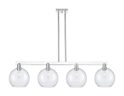 Innovations - 716-4I-PC-G124-10 - Four Light Island Pendant - Arcadia - Polished Chrome