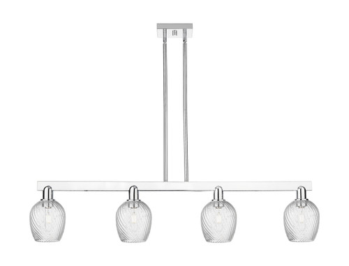 Innovations - 716-4I-PC-G292 - Four Light Island Pendant - Arcadia - Polished Chrome