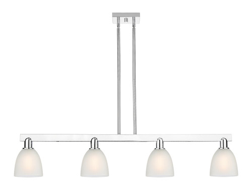 Innovations - 716-4I-PC-G381 - Four Light Island Pendant - Arcadia - Polished Chrome