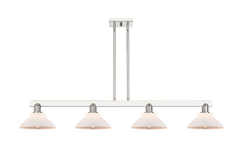 Innovations - 716-4I-PN-G131 - Four Light Island Pendant - Arcadia - Polished Nickel
