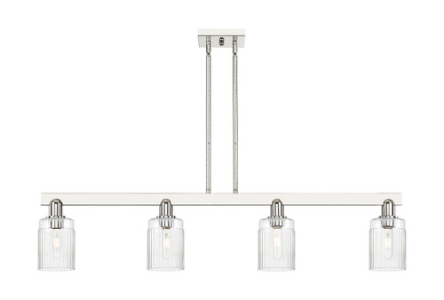 Innovations - 716-4I-PN-G342 - Four Light Island Pendant - Arcadia - Polished Nickel