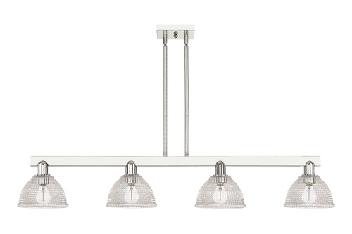 Innovations - 716-4I-PN-G422 - Four Light Island Pendant - Arcadia - Polished Nickel