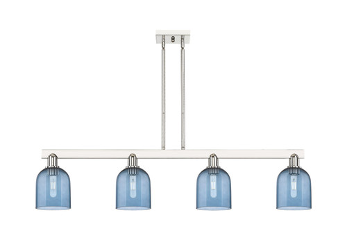 Innovations - 716-4I-PN-G558-6BL - Four Light Island Pendant - Arcadia - Polished Nickel