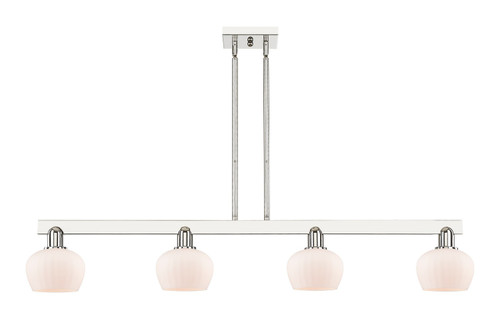 Innovations - 716-4I-PN-G91 - Four Light Island Pendant - Arcadia - Polished Nickel