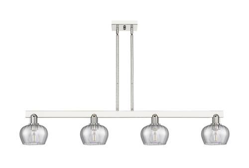 Innovations - 716-4I-PN-G93 - Four Light Island Pendant - Arcadia - Polished Nickel