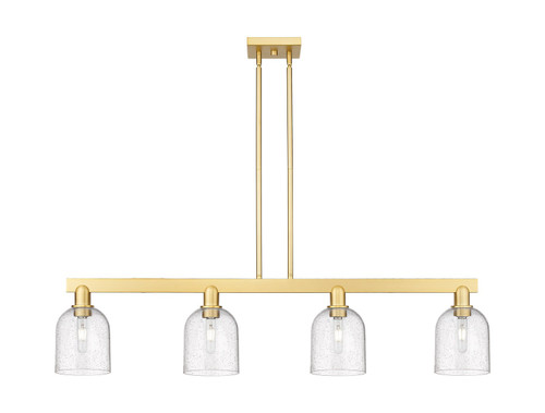 Innovations - 716-4I-SG-G558-6SDY - Four Light Island Pendant - Arcadia - Satin Gold