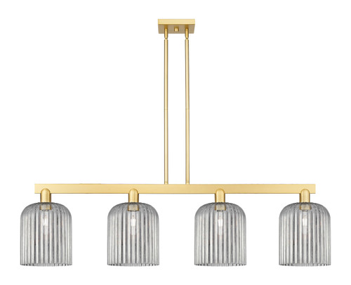 Innovations - 716-4I-SG-G559-8SM - Four Light Island Pendant - Arcadia - Satin Gold