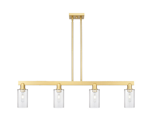 Innovations - 716-4I-SG-G802 - Four Light Island Pendant - Arcadia - Satin Gold