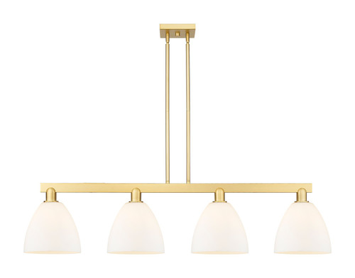 Innovations - 716-4I-SG-GBD-91 - Four Light Island Pendant - Arcadia - Satin Gold