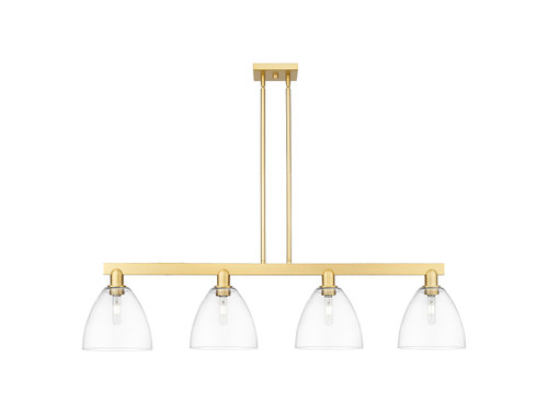 Innovations - 716-4I-SG-GBD-92 - Four Light Island Pendant - Arcadia - Satin Gold