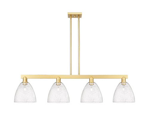 Innovations - 716-4I-SG-GBD-94 - Four Light Island Pendant - Arcadia - Satin Gold