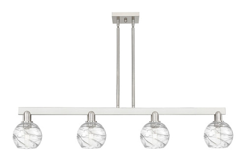 Innovations - 716-4I-SN-G1213-6CL - Four Light Island Pendant - Arcadia - Brushed Satin Nickel