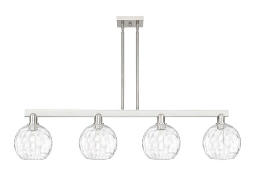 Innovations - 716-4I-SN-G1215-8 - Four Light Island Pendant - Arcadia - Brushed Satin Nickel