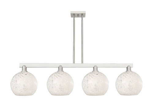 Innovations - 716-4I-SN-G1216-10WM - Four Light Island Pendant - Arcadia - Brushed Satin Nickel