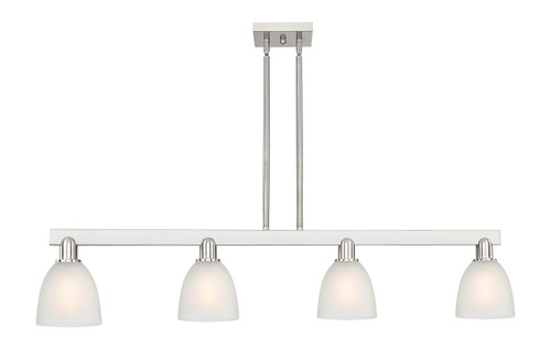 Innovations - 716-4I-SN-G381 - Four Light Island Pendant - Arcadia - Brushed Satin Nickel