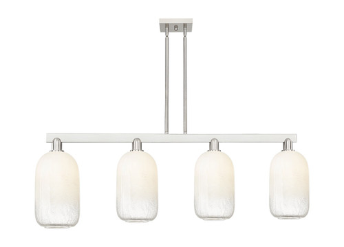 Innovations - 716-4I-SN-G482-7OP - Four Light Island Pendant - Arcadia - Brushed Satin Nickel