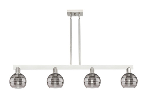Innovations - 716-4I-SN-G556-6SM - Four Light Island Pendant - Arcadia - Brushed Satin Nickel