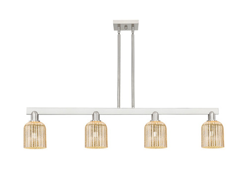Innovations - 716-4I-SN-G559-5ME - Four Light Island Pendant - Arcadia - Brushed Satin Nickel