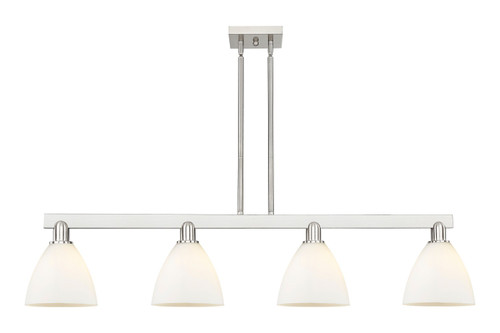 Innovations - 716-4I-SN-GBD-751 - Four Light Island Pendant - Arcadia - Brushed Satin Nickel