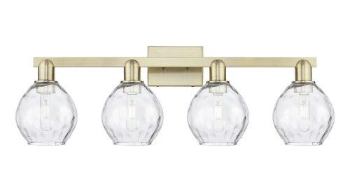 Innovations - 716-4W-AB-G362 - Four Light Bath Vanity - Arcadia - Antique Brass