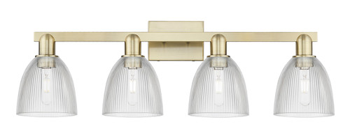 Innovations - 716-4W-AB-G382 - Four Light Bath Vanity - Arcadia - Antique Brass