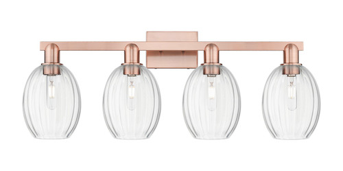 Innovations - 716-4W-AC-G459-6CL - Four Light Bath Vanity - Arcadia - Antique Copper