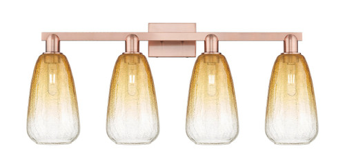 Innovations - 716-4W-AC-G480-6AM - Four Light Bath Vanity - Arcadia - Antique Copper