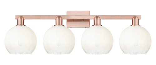 Innovations - 716-4W-AC-G483-8OP - Four Light Bath Vanity - Arcadia - Antique Copper
